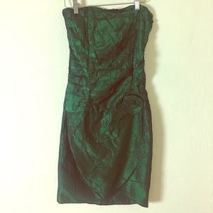 3 for $30s Vtg 80s Green Strapless Gunne Sax Dress